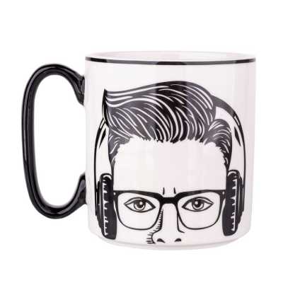 Obrázok pre Hrnček porcelánový 350 ml HIPSTER