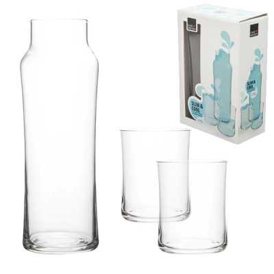 Obrázok pre Karafa SLIM + 2 poháre COOL 350 ml