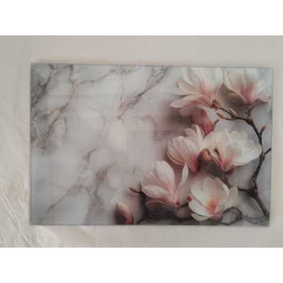 Obrázok pre Krajacia doska sklo 30 x 40 magnolia