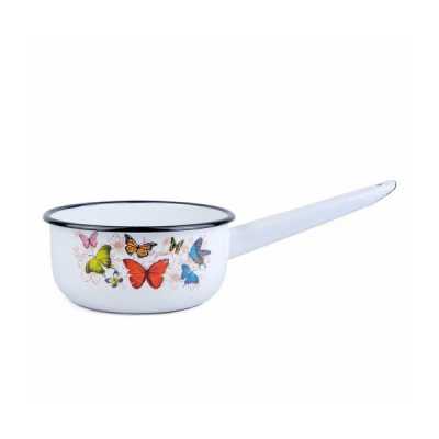 Smaltovaný randlík motýle 1,5 l Obrázok pre Smaltovaný randlík motýle 1,5 l