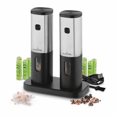 Obrázok pre Mlynčeky na korenie a soľ sada 2ks