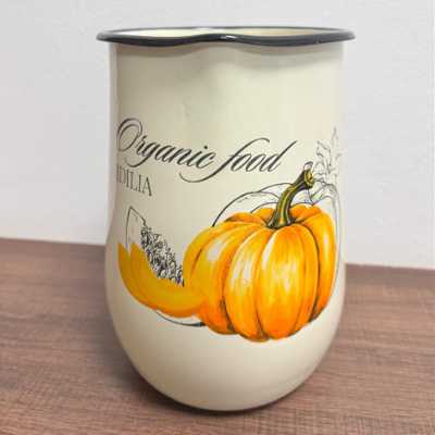 Obrázok pre Smaltovaný džbánok tekvica 2,5 l