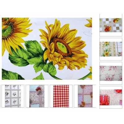 Obrázok pre Obrus hrubý 100 × 140 cm, žltý, rôzne vzory