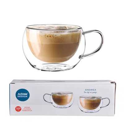 Obrázok pre Šálky s dvojitou stenou 300 ml sada 2 ks