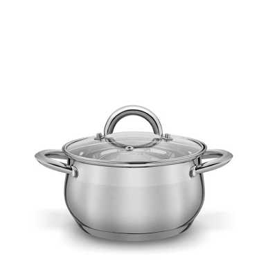 Obrázok pre Hrniec nerezový 2,6l s pokrievkou