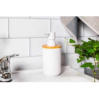 Obrázok pre Dávkovač mydla 250 ml plast-bambus