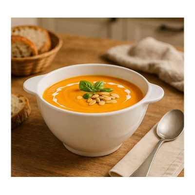 Obrázok pre Miska na polievku 500 ml – Opalové sklo Sonia