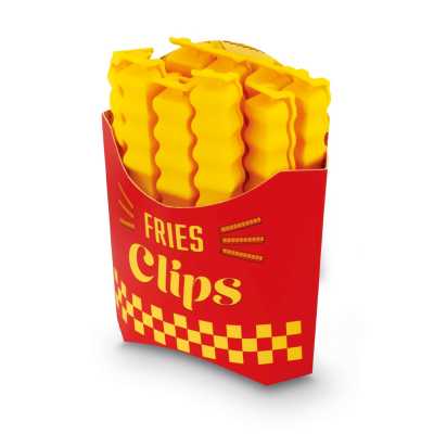 Obrázok pre Klip na sáčky French Fries 12 ks – s magnetickým obalom