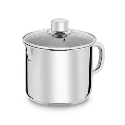 Obrázok pre Hrniec na mlieko s pokrievkou 16cm 2,7Lit s indukciou