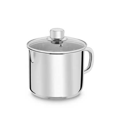Obrázok pre Hrniec na mlieko s pokrievkou 14cm 1,9Lit s indukciou