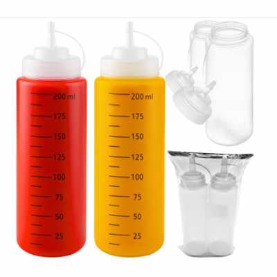 Obrázok pre Dispenzer na omáčky – sada 2 fliaš, 240 ml
