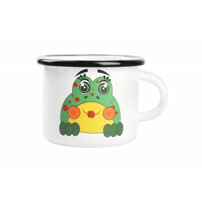 Obrázok pre Hrnček smaltovaný 400 ml ŽABKA