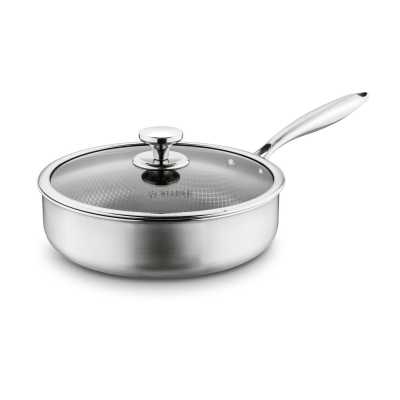 Obrázok pre Hybridná panvica nerezová 28cm LINESTA s pokrievkou