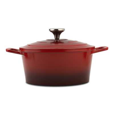 Obrázok pre Liatinový hrniec s pokrievkou a kamenným nepriľnavým povrchom Inferno 24 cm