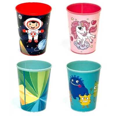 Obrázok pre Pohár plastový s detským motívom 250 ml