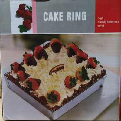 Obrázok pre Obruč na cesto hranatá 16-30 cm