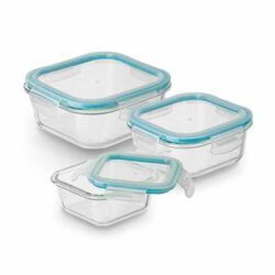 Obrázok pre Dózy sklenené sada 3 ks LARGO