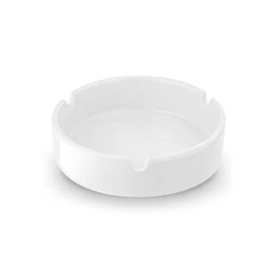 Obrázok pre Popolník keramický biely 10,5 cm