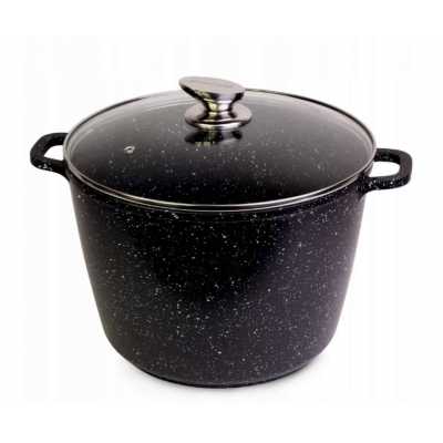 Obrázok pre Hrniec s keramickým povrchom  a pokrievkou 10l