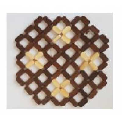 Obrázok pre Bambusová podložka pod hrnce 15x15cm